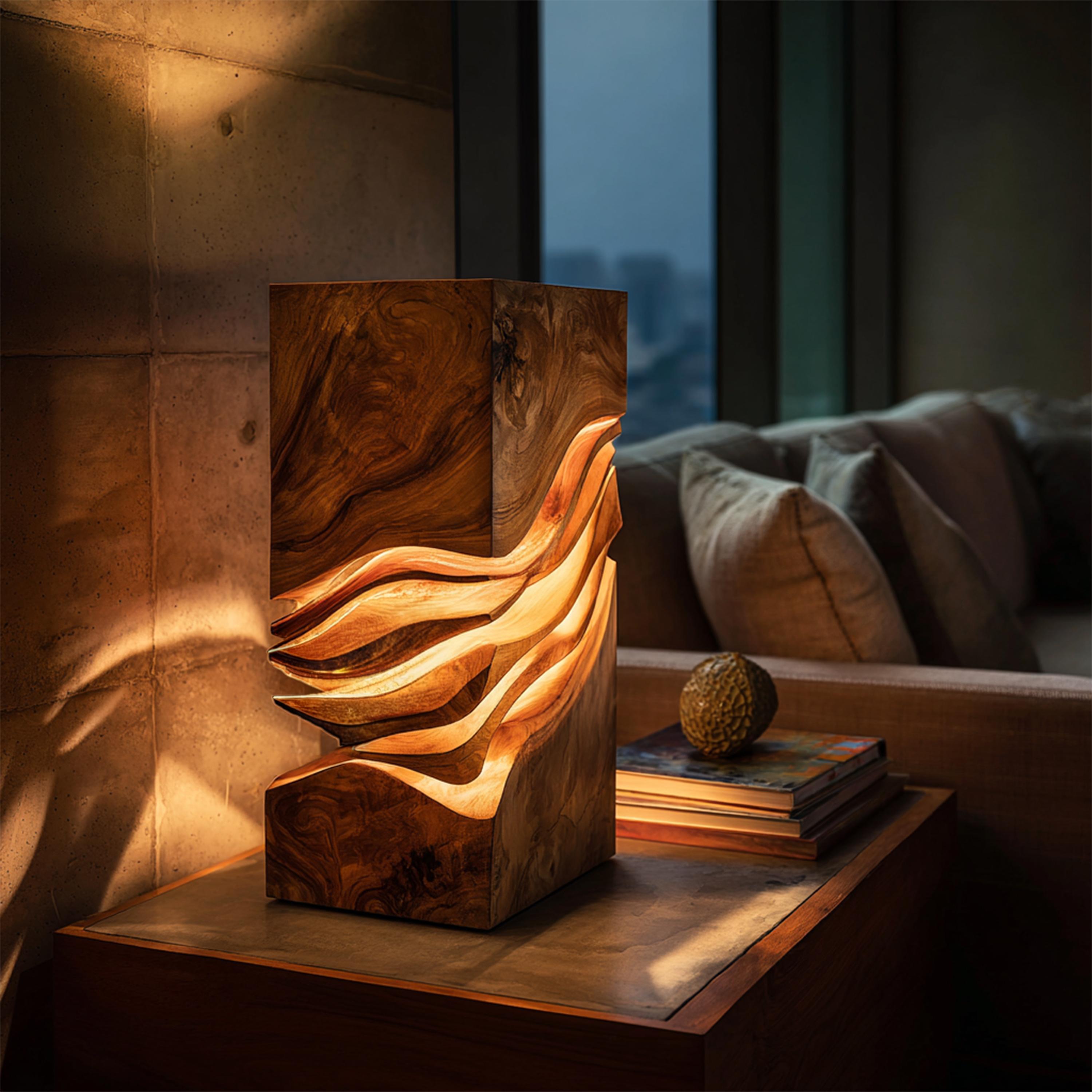 Modern Sculptural Lamp Entryway Console Living Room Hotel Lobby Corner